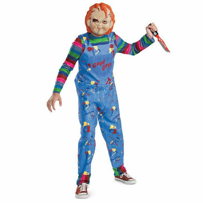 Chucky Childs Play Serial Killer Doll Movie Child Costume X-Large 14-16