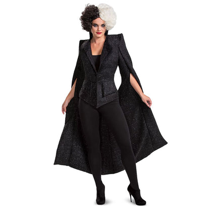 101 Dalmatians Cruella de Vil Deluxe Costume for Women Large 12-14