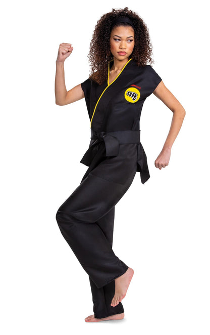 Cobra Kai Karate Gi Black Classic Costume Adult Small/Medium