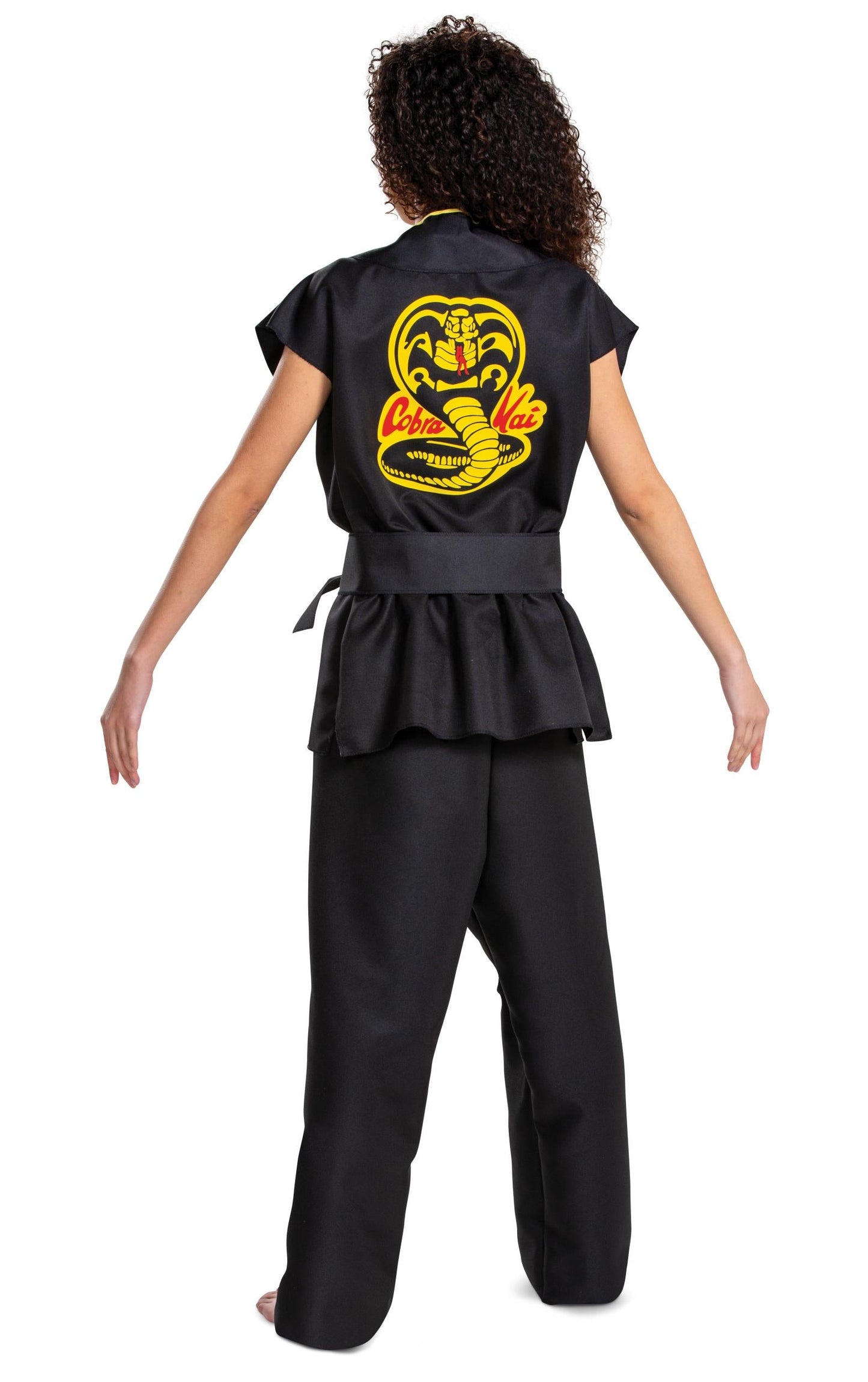 Cobra Kai Karate Gi Black Classic Costume Adult Small/Medium