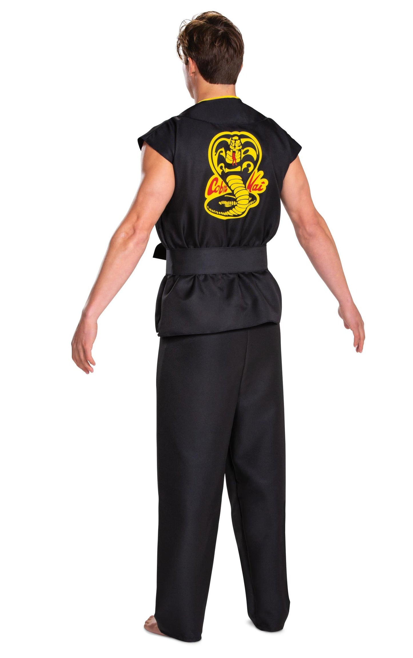 Cobra Kai Karate Gi Black Classic Costume Adult Small/Medium