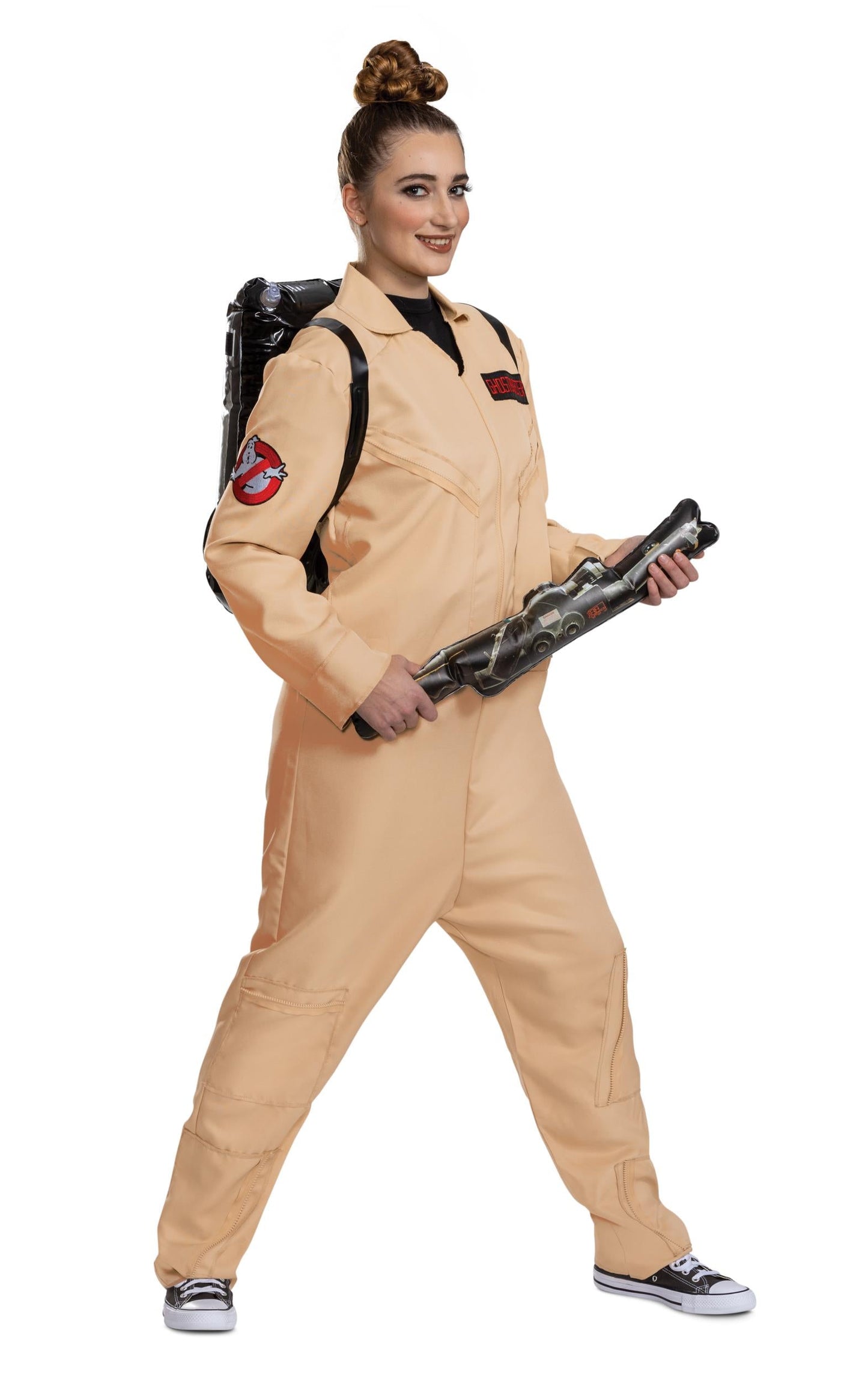 Ghostbusters and Proton Pack Jumpsuit Deluxe Adult Costume XL 42-46