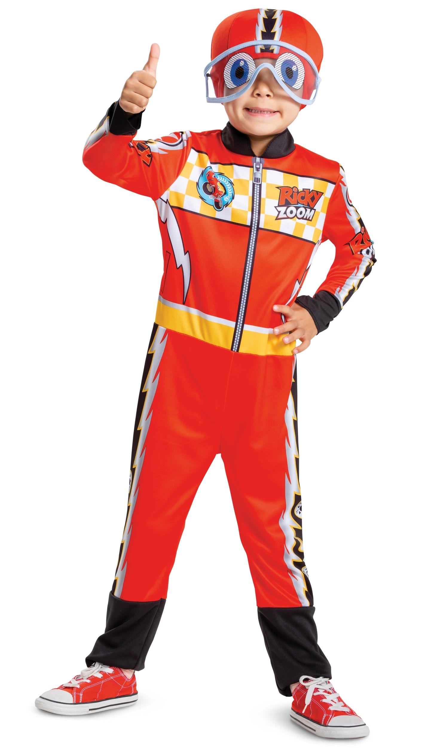 Ricky Zoom Jumpsuit Child Costume Small 4-6