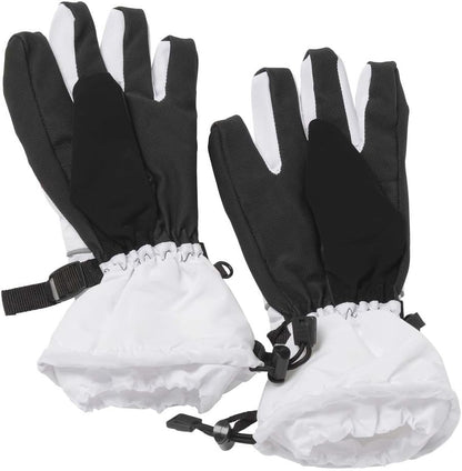White NASA Astronaut Gloves Boys Large