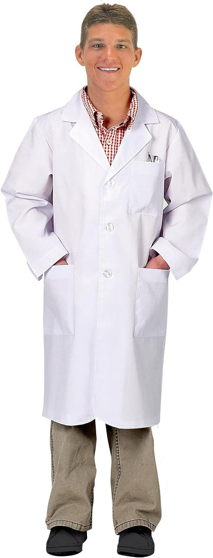 Aeromax Mad Scientist Lab Coat Costume Adult Small
