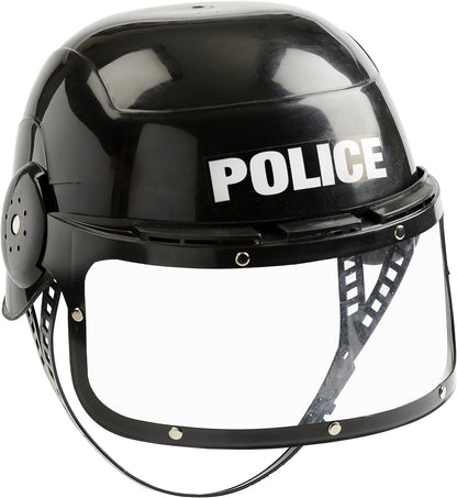 Jr Police Swat Helmet Child Adjustable Hat