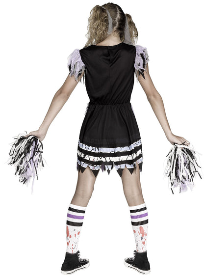 Fearleader Zombie Cheerleader Child Costume Large 12-14