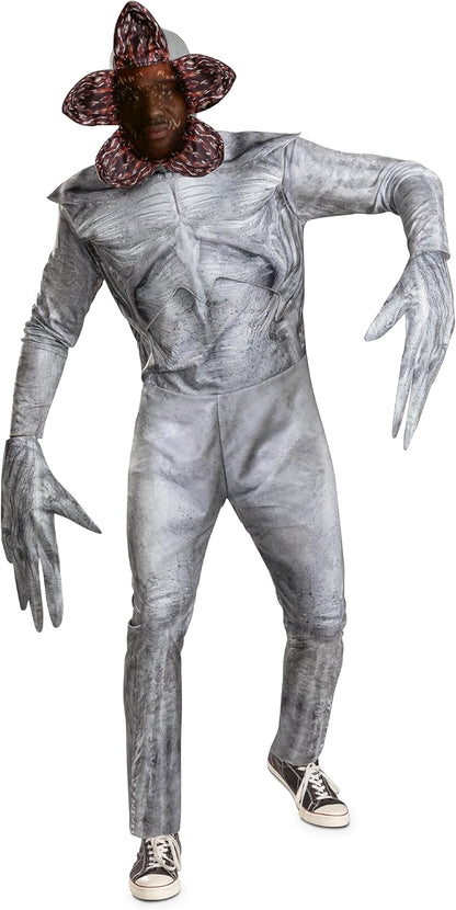 Demogorgon Stranger Things Jumpsuit Deluxe Adult Costume XL 42-46