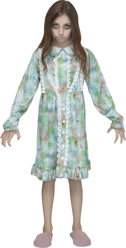 Nightmare Nightgown Horror Dress Child Costume X-Large 14-16
