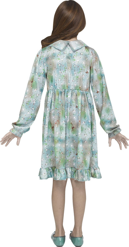 Nightmare Nightgown Horror Dress Child Costume Medium 8-10