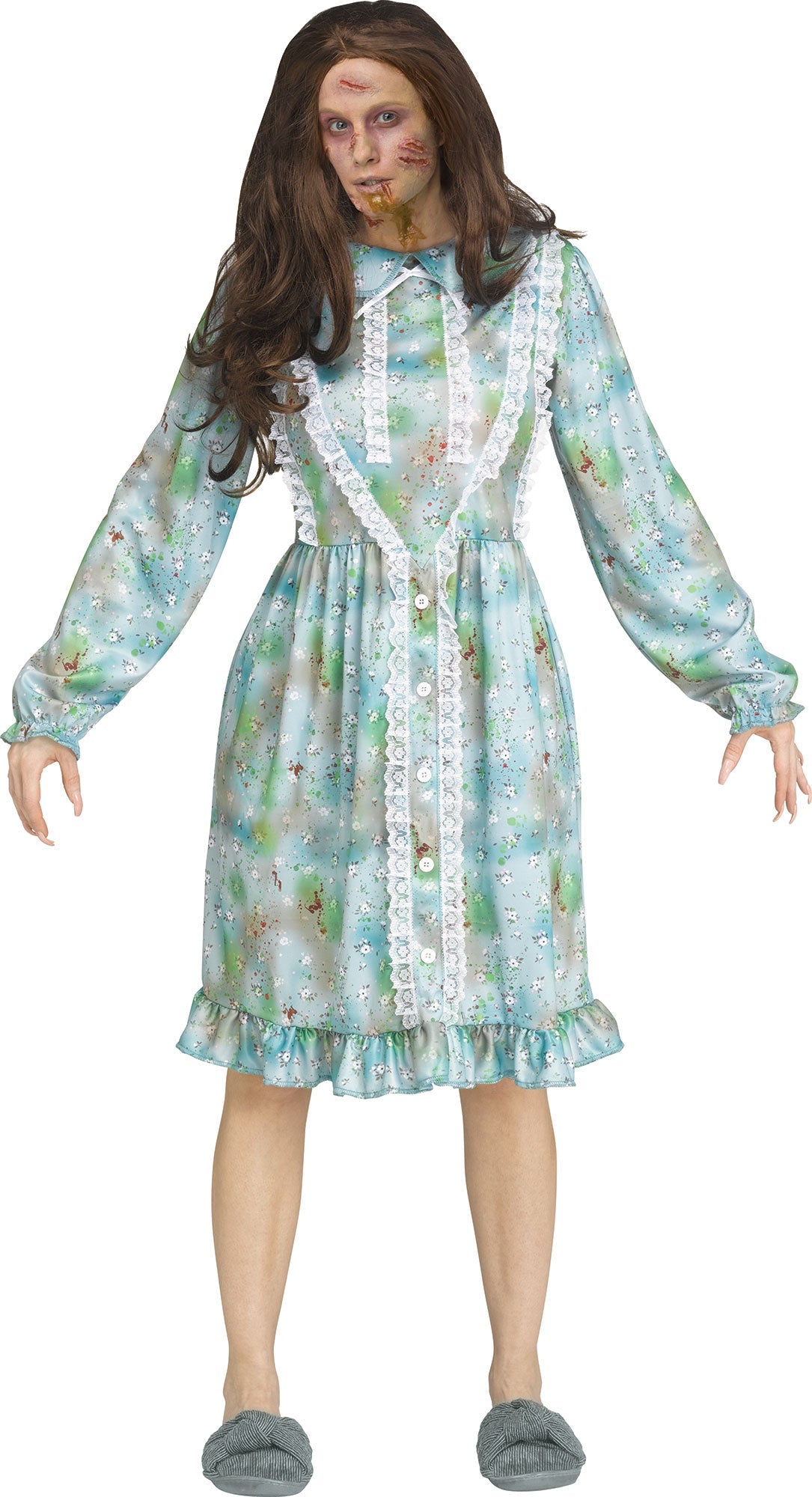 Nightmare Nightgown Horror Exorcist Dress Adult Costume