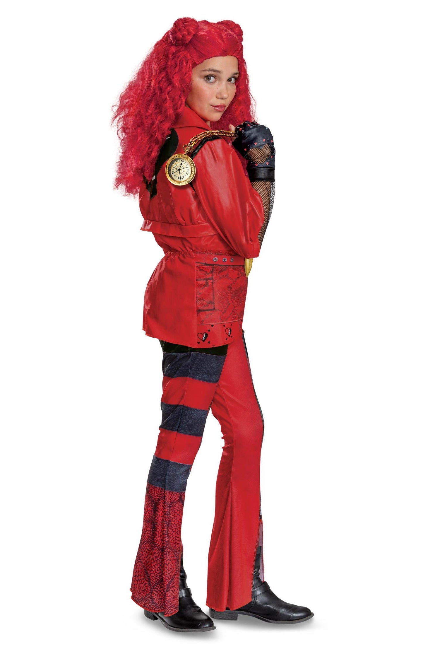 Descendants Red Deluxe Rise of Red Girls Costume