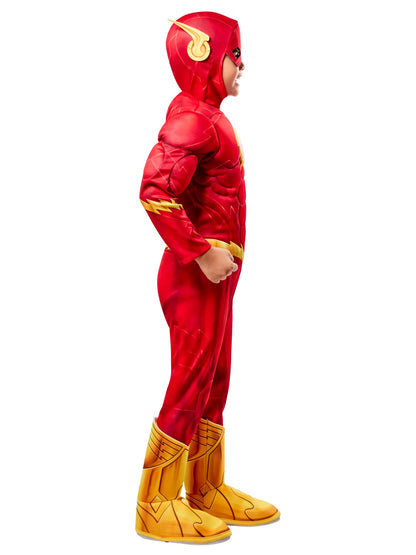 The Flash Deluxe Boys Child Costume Size Small 4-6