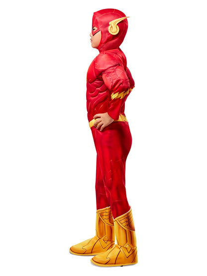 The Flash Deluxe Boys Child Costume Size Small 4-6