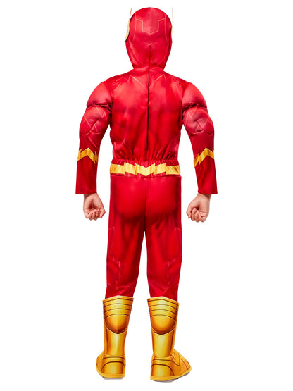 The Flash Deluxe Boys Child Costume Size Medium 8-10