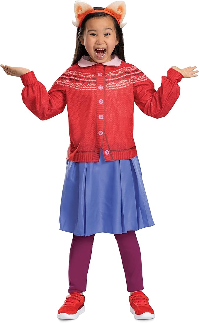 Turning Red Mei Classic Girls Costume Small 4-6
