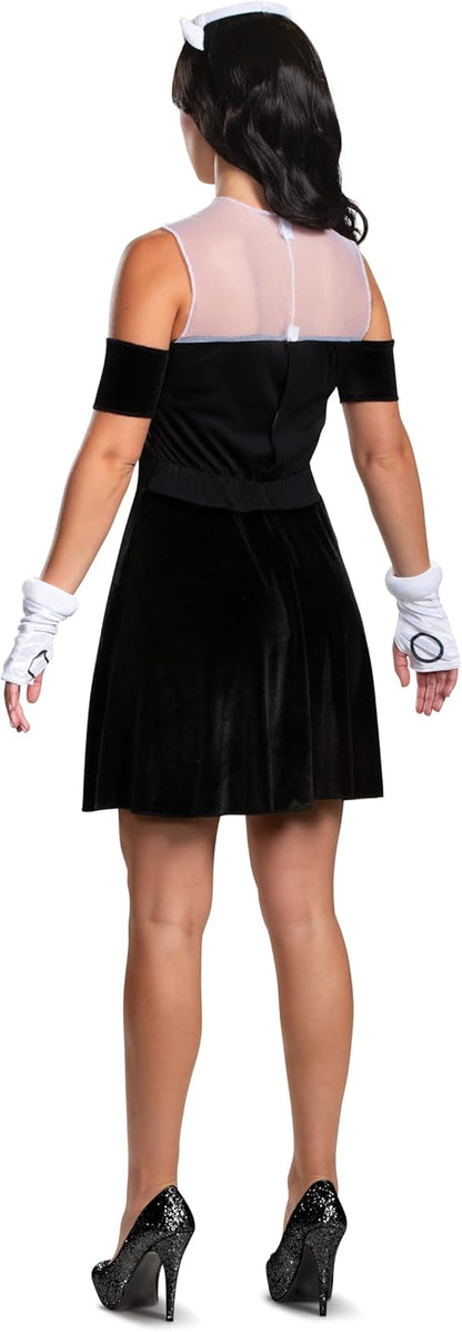Alice Angel Bendy and The Ink Machine Deluxe Costume Dress for Teen 7-9