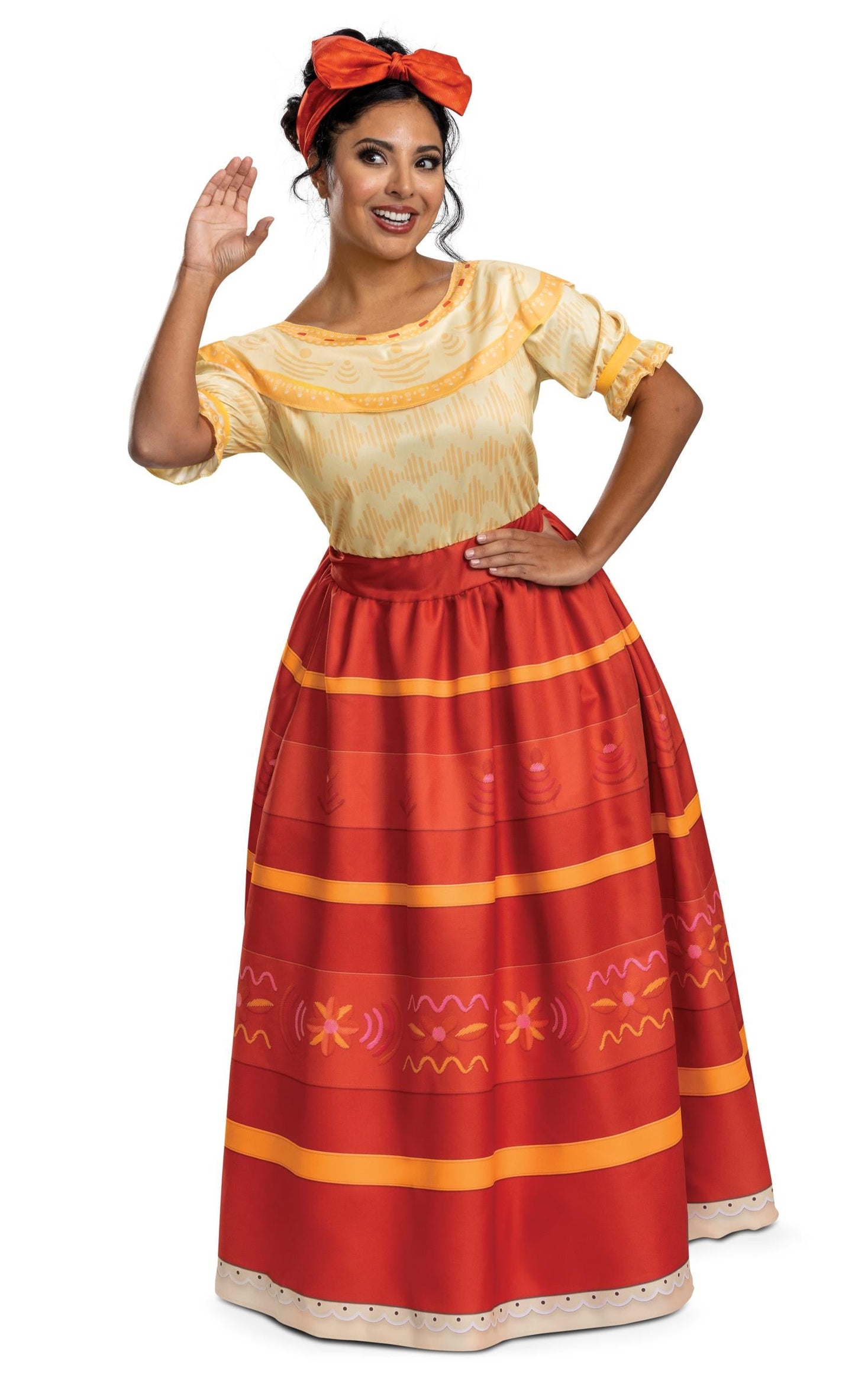 Disney Encanto Mirabel and Dolores Deluxe Costume Dress for Women X-Large 18-20