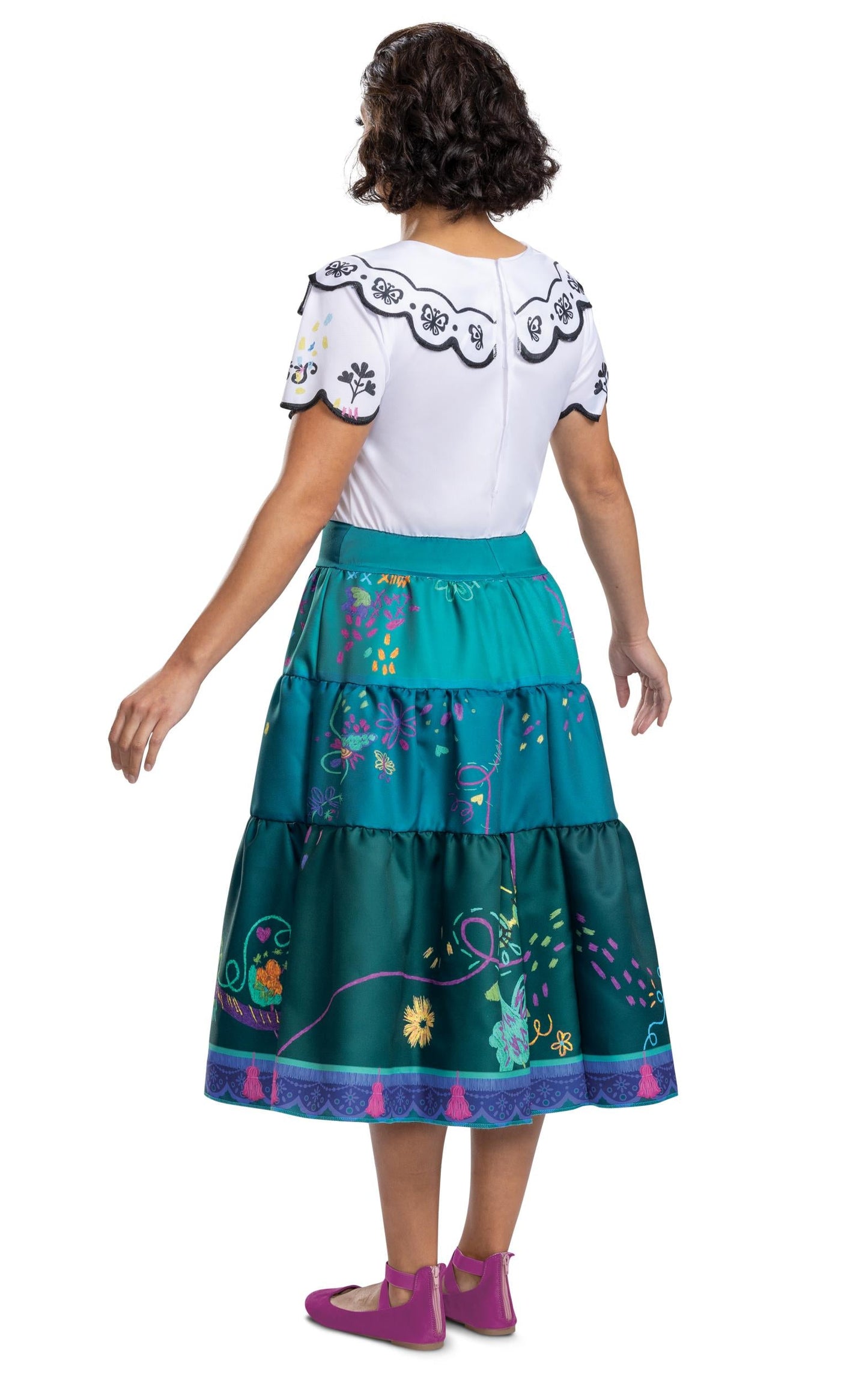 Disney Encanto Mirabel Madrigal Deluxe Costume Dress for Women Large 12-14