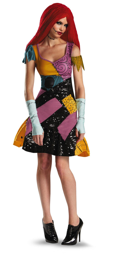 Sally Glam Dress Nightmare Before Christmas Costume for Women Small 4-6