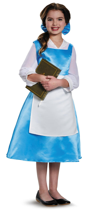 Disney Bell Blue Dress Beauty and the Beast Child Costume Size Large 10-12