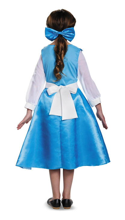Disney Bell Blue Dress Beauty and the Beast Child Costume Size Large 10-12