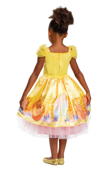 Disney Belle Beauty and the Beast Deluxe Child Dress Girls Costume Toddler 3T-4T
