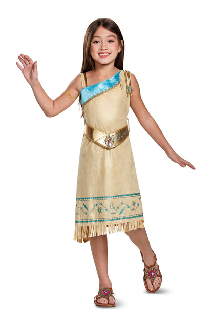 Pocahontas Disney Princess Deluxe Child Costume Small 4-6