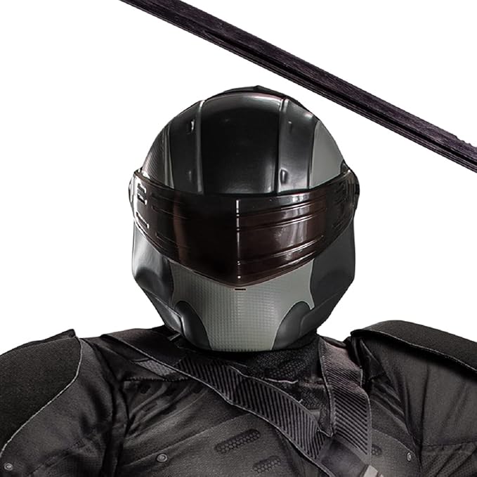 Snake Eyes GI Joe Muscle Jumpsuit Deluxe Adult Costume Medium 38-40