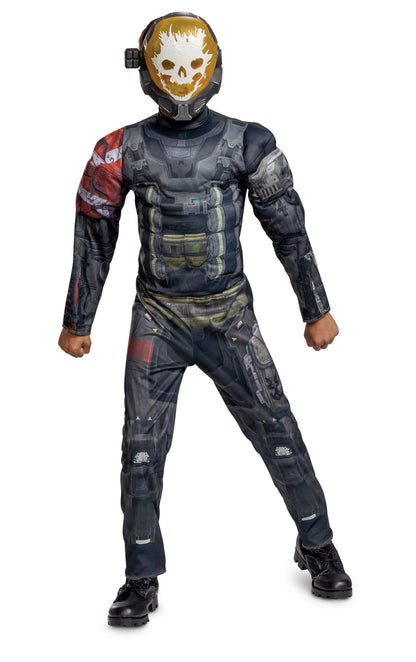 Halo Spartan Emile Muscle Child Costume Large 10-12