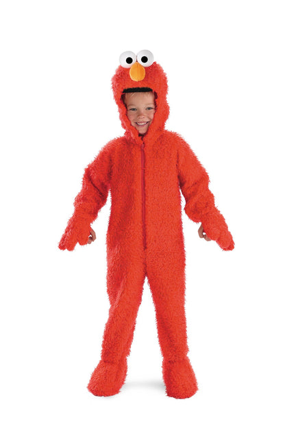 Elmo Plush Sesame Street Deluxe Infant Costume Size 3T-4T