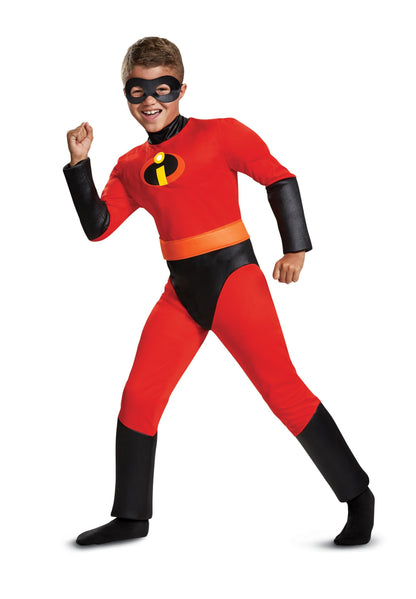 Dash The Incredibles Child Classic Muscle Costume Large 10-12