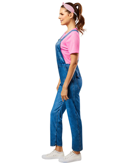 Ms. Rachel Womens Costume Jumpsuit with Headband