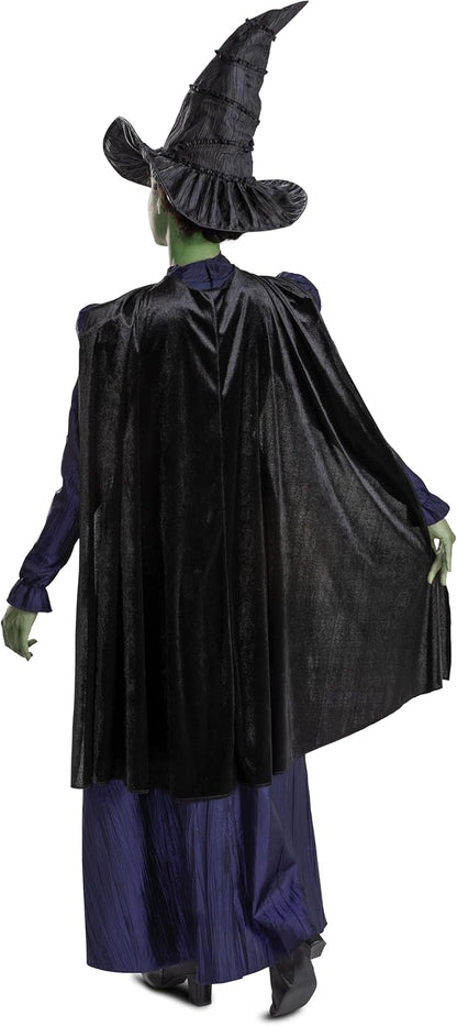 Elphaba Deluxe Witch Classic Wicked Costume for Women Large 12-14