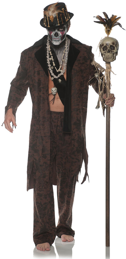 Witch Doctor Voodoo Zombie Adult Costume