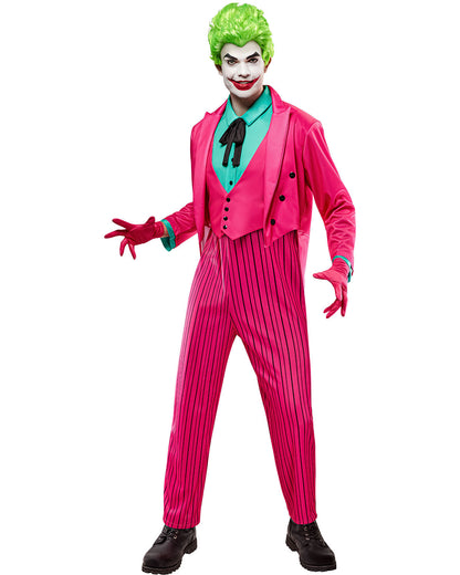 Rubies Men's Joker Dc Batman Classic Deluxe Adult Medium