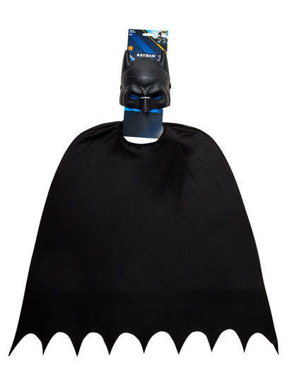 DC Comics Superheros Batman Cape and Mask Costume Child Kit