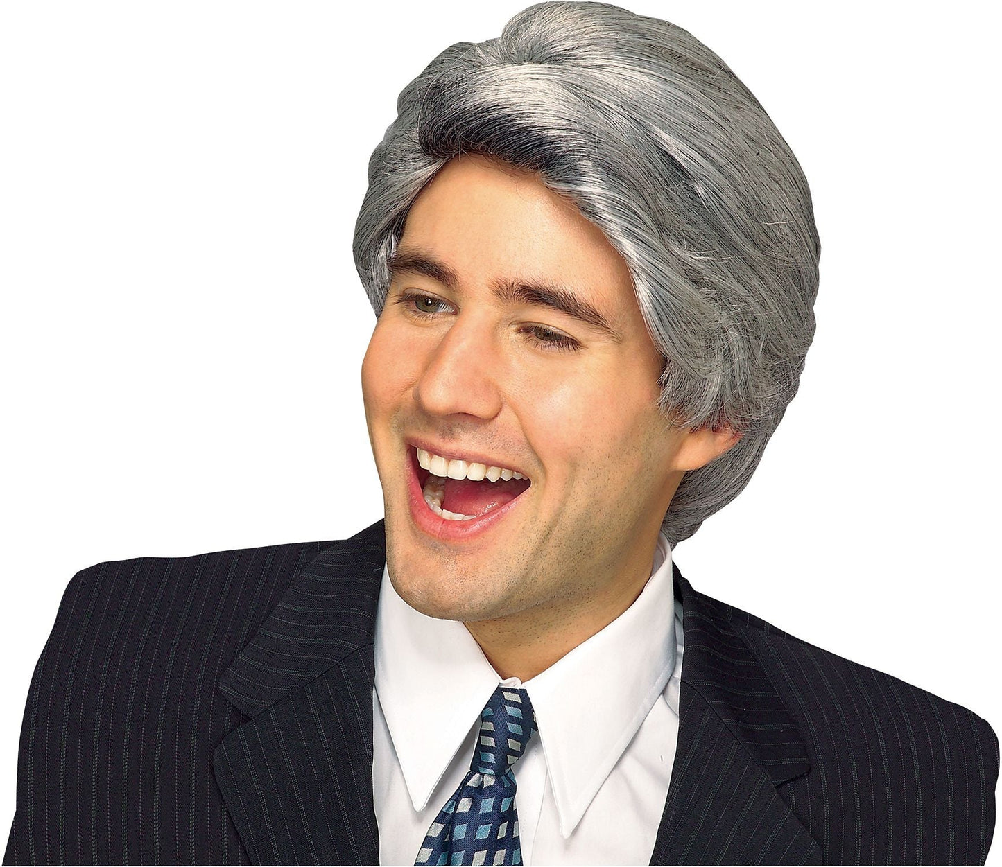 Rubie's Late Night Talk Show Host Gray Wig For Men