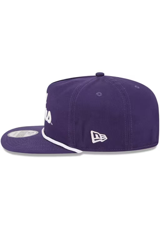 LSU Tigers - Golfer Team Text Snapback Hat New Era