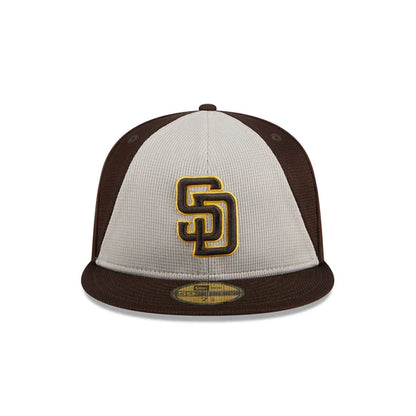 San Diego Padres - Brown 59Fifty Batting Practice Snapback Adjustable Hat New Era