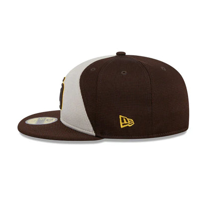 San Diego Padres - Brown 59Fifty Batting Practice Snapback Adjustable Hat New Era