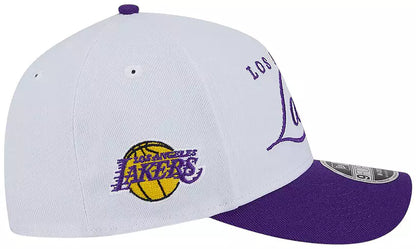 Los Angeles Lakers - 9Forty 2025 Draft M-Crown A-Frame Adjustable Hat New Era