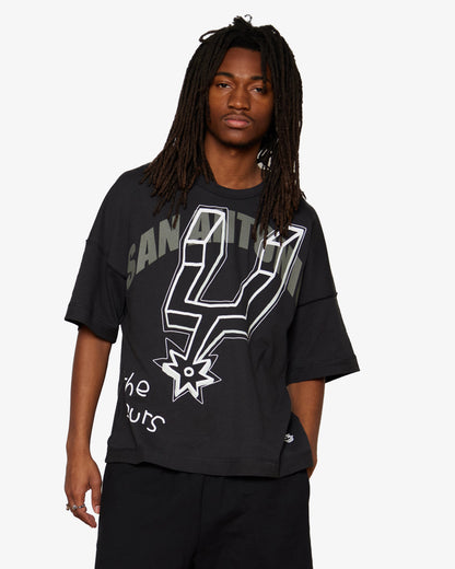 B2SS San Antonio Spurs NBA Tee Mens T Shirt Black