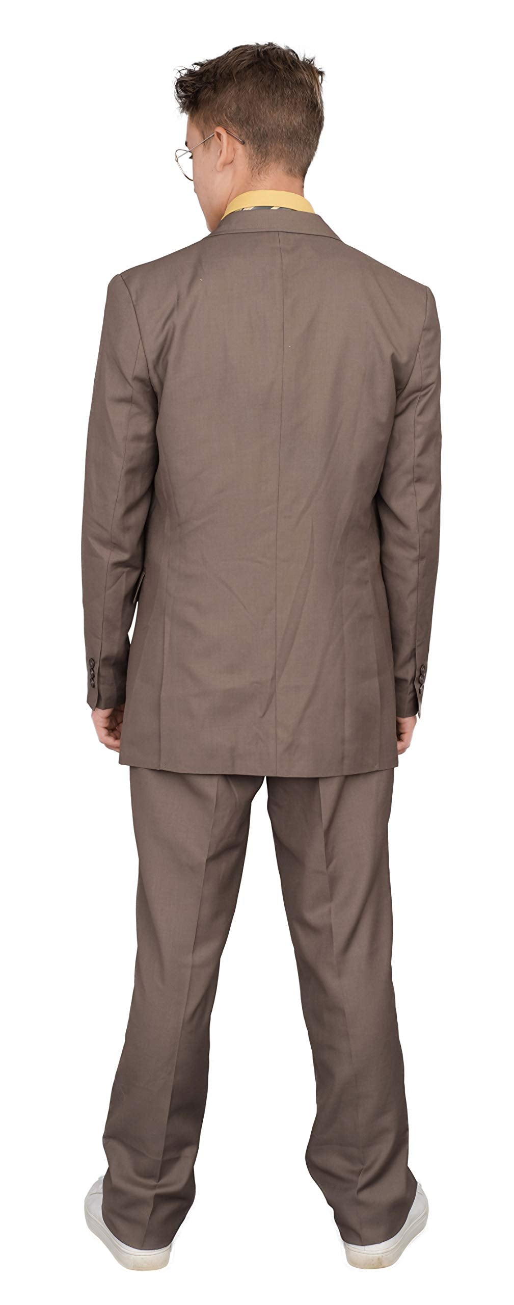 Adult Halloween Costume Set Office Schrute Complete Suit