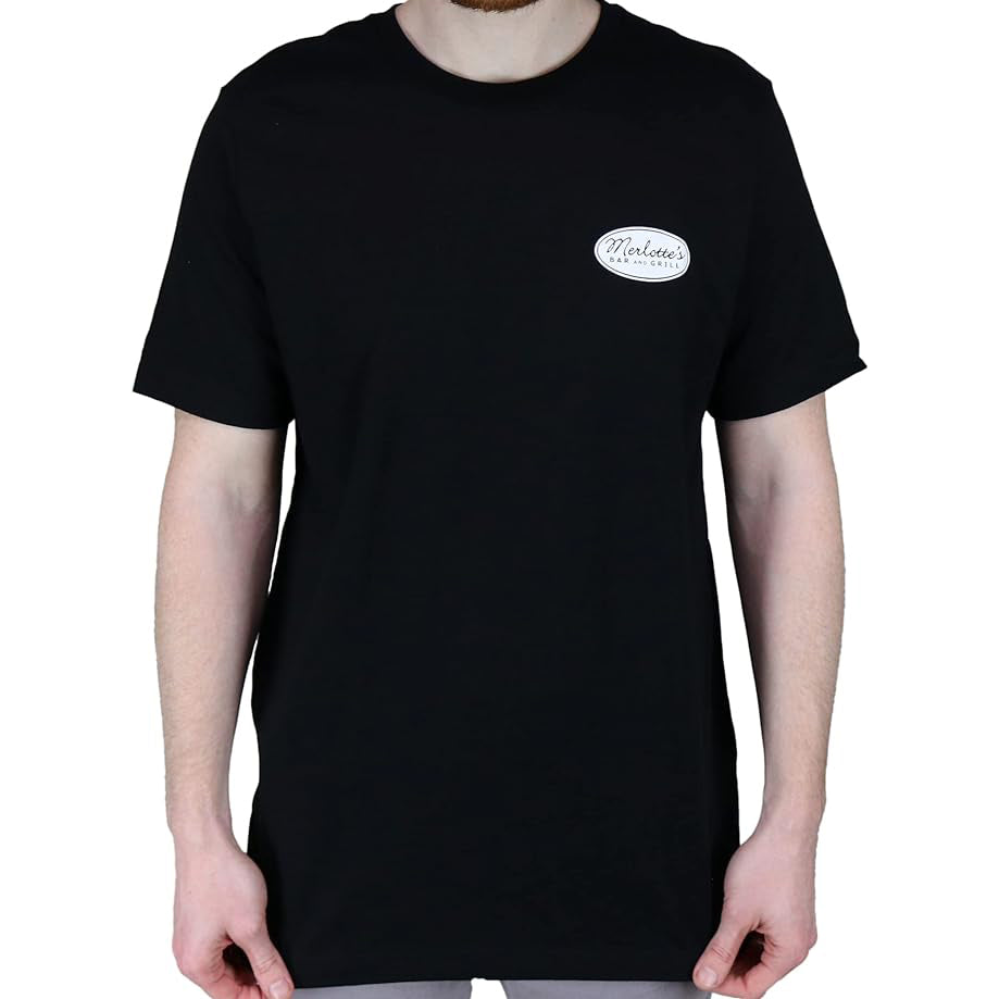 True Blood Merlottes Bar and Grill Mens Black T Shirt