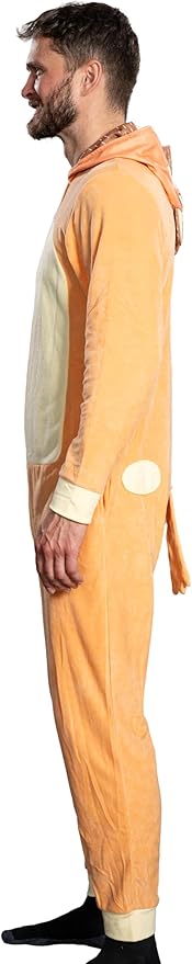 Adult Unisex Playful Colorful Dog Adult Halloween Costume Cosplay Zip Up Pajama Jumpsuit