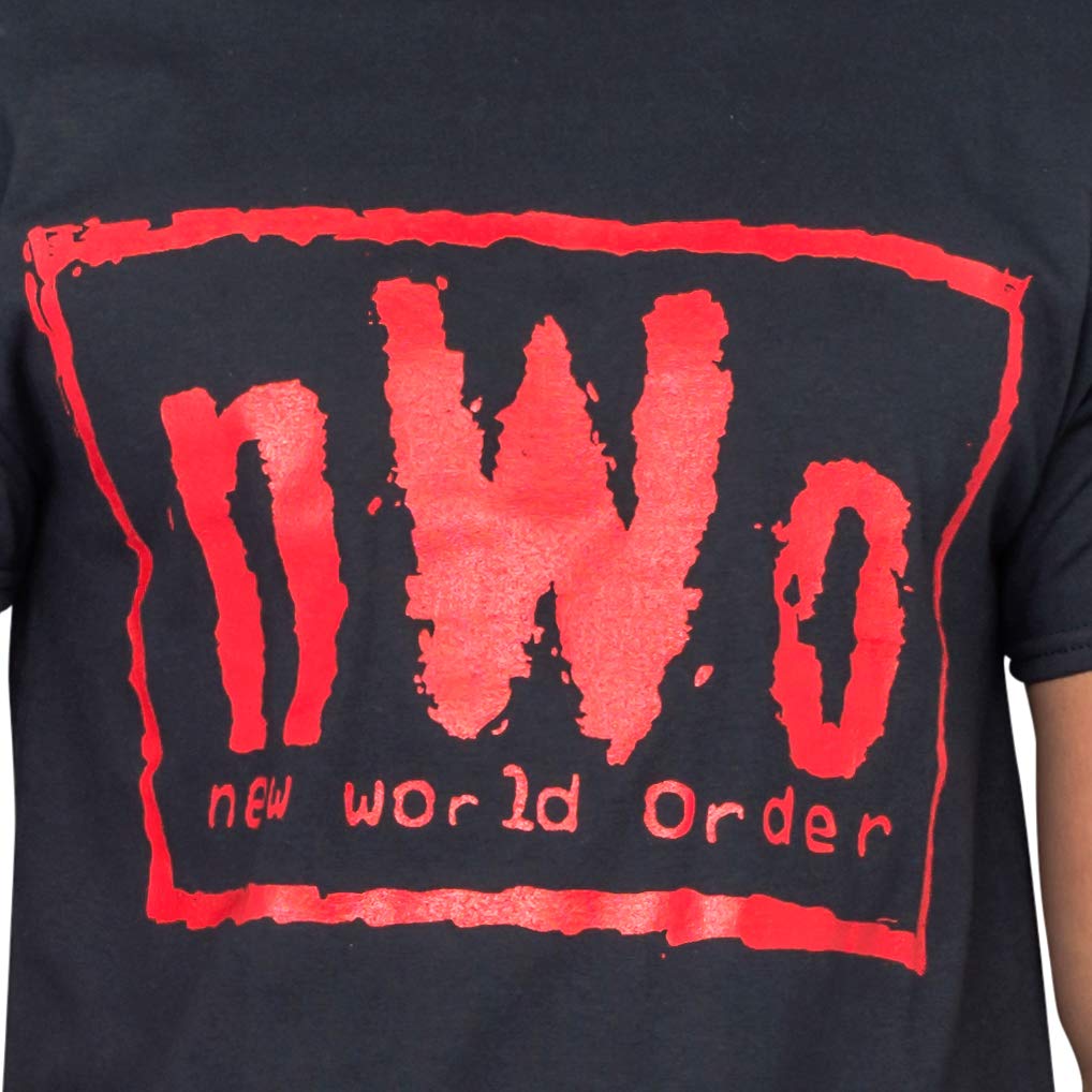 New World Order Red Ink Black T Shirt