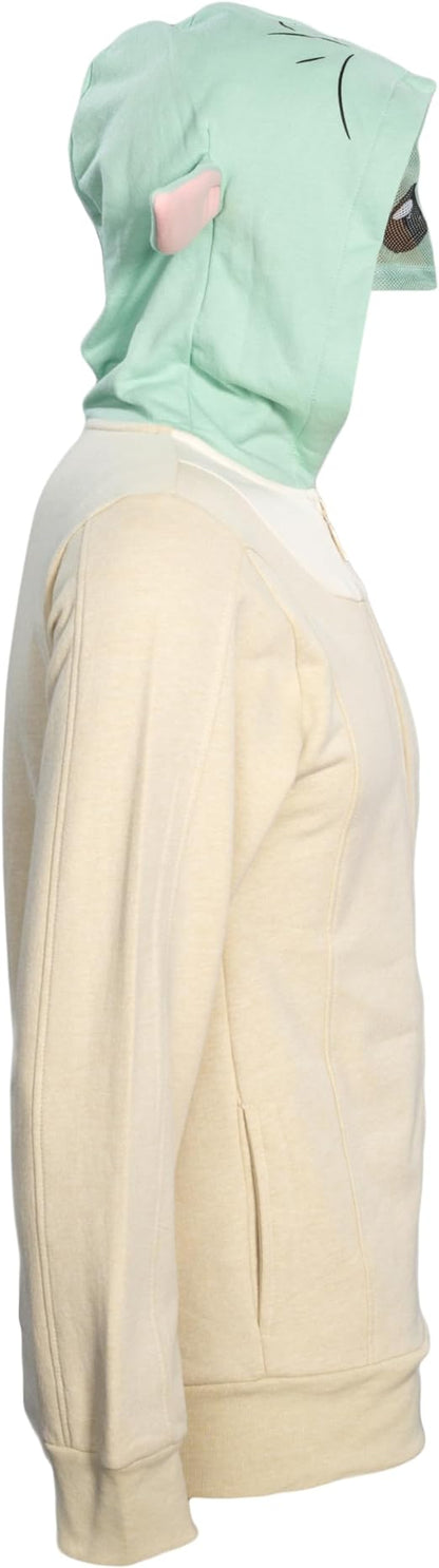 Star Wars Yoda Kids Boys Hoodie Mask with Ears