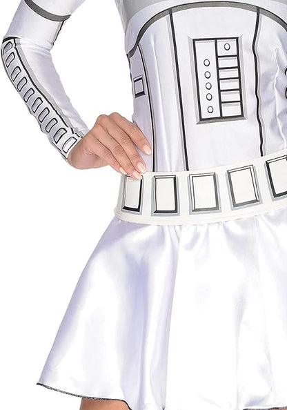 Storm Trooper Women's Star Wars White Dress