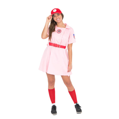 Rockford Peaches AAGPBL Baseball Halloween Costume Dress